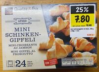 Mini-croissants au jambon
