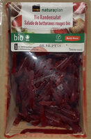 Salade de betteraves rouges bio