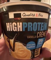 High protein crème vanille