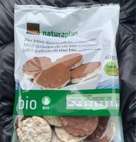 Mini galette de riz bio au chocolat au lait