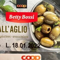 Olives à l ail dénoyautées