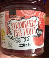 Strawberry 75% fruit