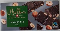 Chocolat noisettes noir