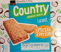 Country crunchy snack Coconut