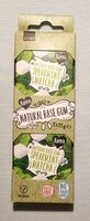 Spearmint Matcha natural base gum
