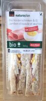 Jambon d’epaule et oeuf bio