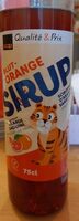 Sirop orange sanguine
