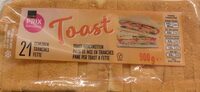Pain de mie en tranches