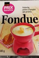 Fondue prête à l'emploi