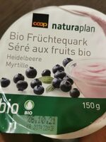 Séré aux fruits bio Myrtille