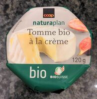 Tomme bio à la crème