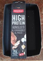 High protein agnolotti
