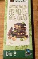 Chocolat noir - pistaches