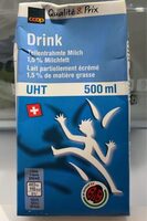 Milch teilentrahmt
