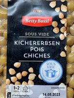 Pois Chiches sous vide