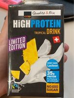 High protein tropical drink