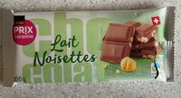 Lait noisettes