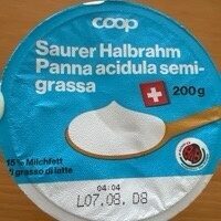 Saurer Halbrahm Demi-crème acidulée