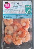 Crevettes Prix Garantie ASC