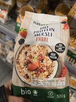 Bio protein muesli fruit
