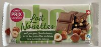 Lait noisettes