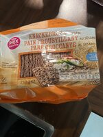 Knäckebrot mit Sesam