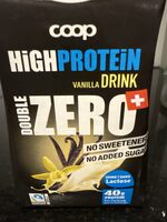 High Protein Vanilla Drink Double Zero