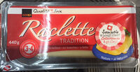 Qualité & Prix Raclette Semi-hard cheese with pasteurized milk