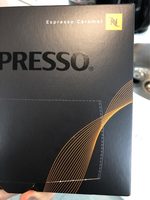 Nespresso caramel
