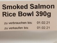 Smocked salmon Rice Bowl 390g