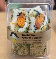 Sushi Wrap Ginger Veggies