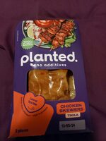Tikka chicken skewers