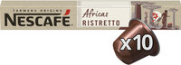 Capsules de café torréfié et moulu pour système Nespresso