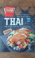 Poisson avec riz légumes à la sauce curry thaïe