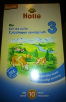 Holle - Lait de suite bio dès 10 mois