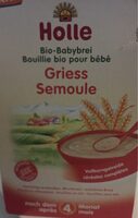 Griess Semoule Bio
