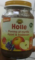 Holle Pomme et myrtille