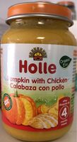 Calabaza con pollo