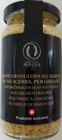 Moutarde à l'ancienne au verjus de raisin vert