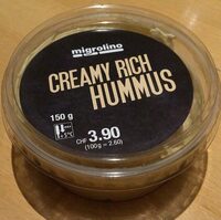 Creamy Rich Hummus