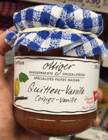 Confiture Coings Vanille