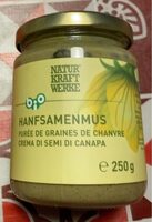 Purée de graines de chanvre