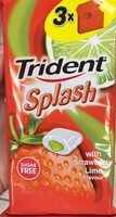 Splash with strawberry lime flavor