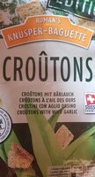Croûton a l ail des ours