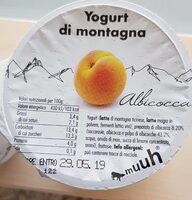 Yogurt di montagna, Albicocca