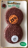 Black angus burger