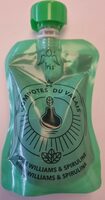 Compote poire Williams et spiruline
