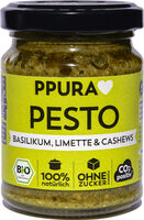 Pesto Basilikum, Limette und Cashew