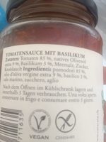 Cara cara Sugo Al Basilico