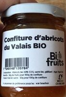 Confiture d'abricots du Valais BIO
